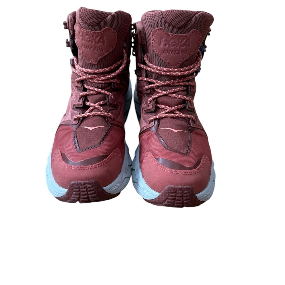 Hoka Anacapa Burgundy Hiking Boots